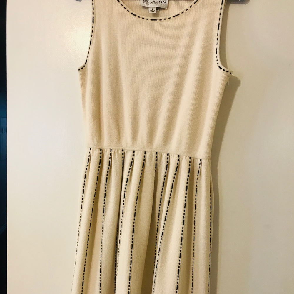 St Johns Collection knit sleeveless dress, size 2